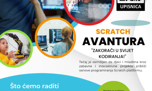 Scratch AVANTURA : Zakorači u svijet kodiranja!